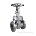 DN100 PN16 Titanium vt1-0 сплава клапана варот